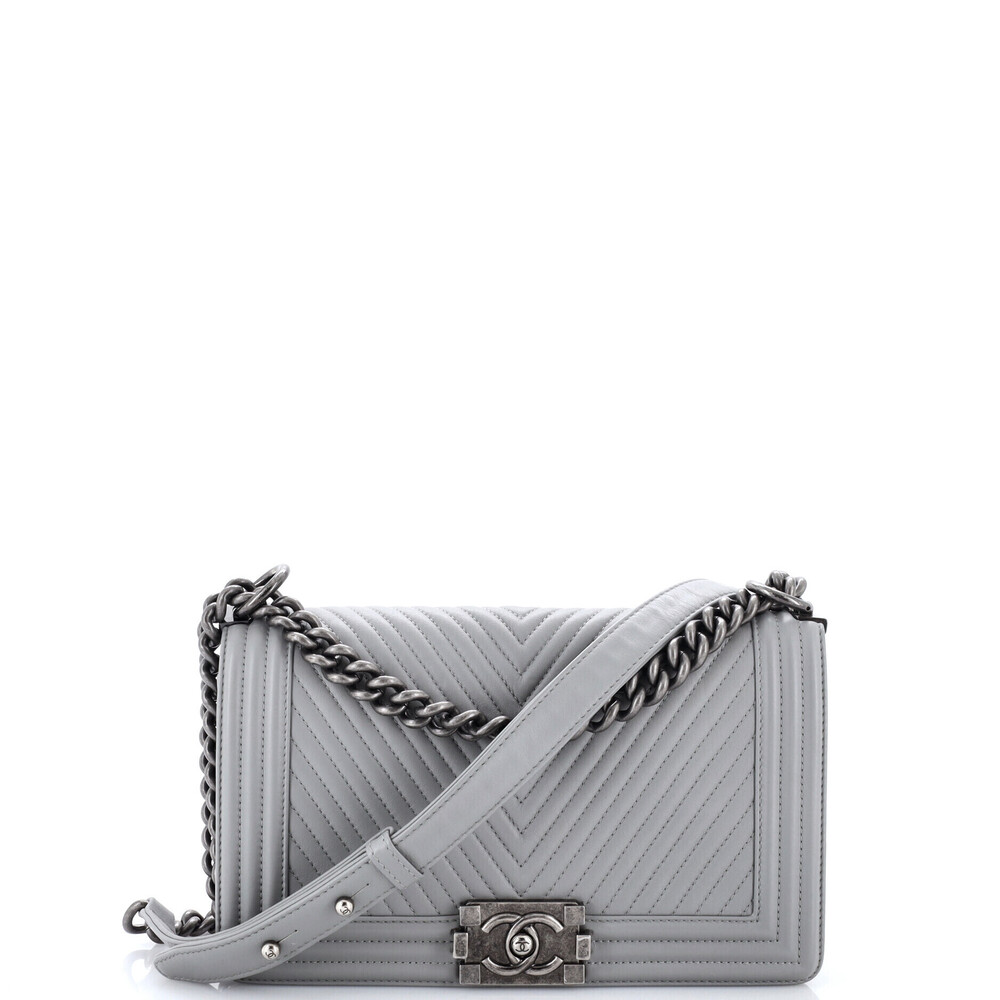 Chanel Old Medium Boy Flap Bag